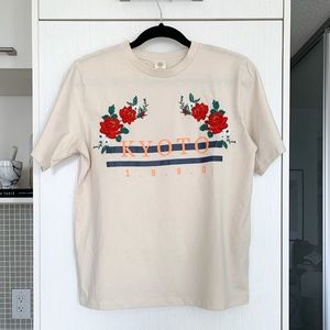 Rad Rose KYOTO 1990 Applique | UO Graphic T-Shirt